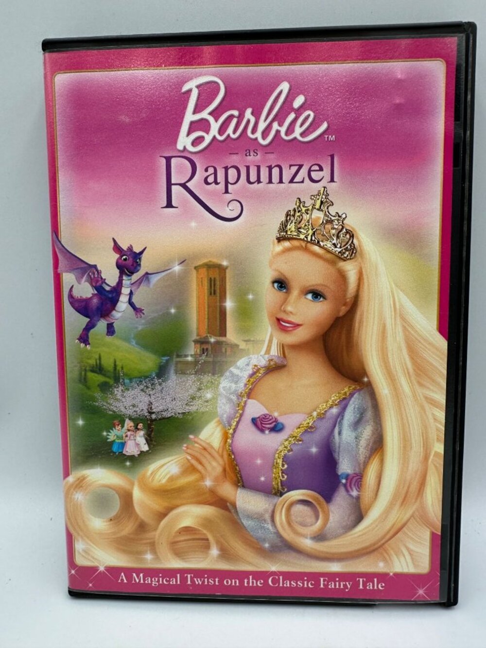 Barbie As Rapunzel DVD 2002 Not Rated Anjelica Huston Universal Home Entertainme